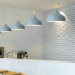 Lampada a sospensione Macaron in alluminio regolabile