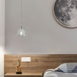 Lampadario moderno a sospensione in cristallo