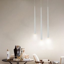 Lampada a sospensione cilindrica contemporanea Meteor Rain Lighting