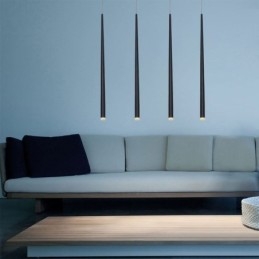 Lampada a sospensione cilindrica contemporanea Meteor Rain Lighting