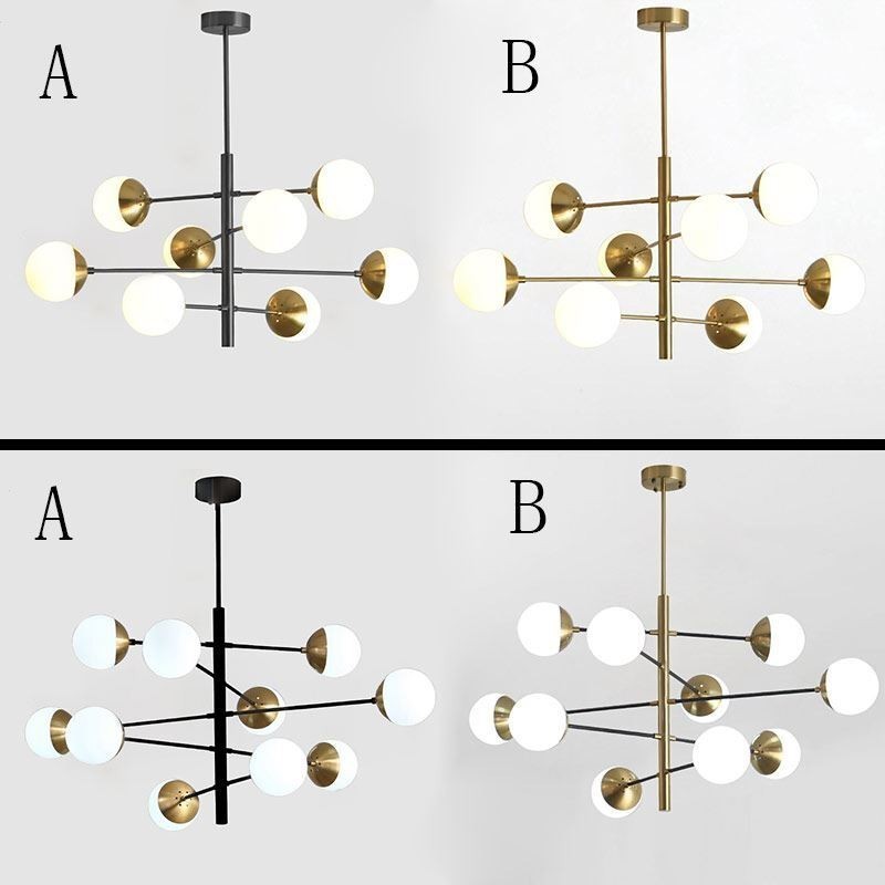 Lampada a sospensione Magic Bean Sputnik contemporanea