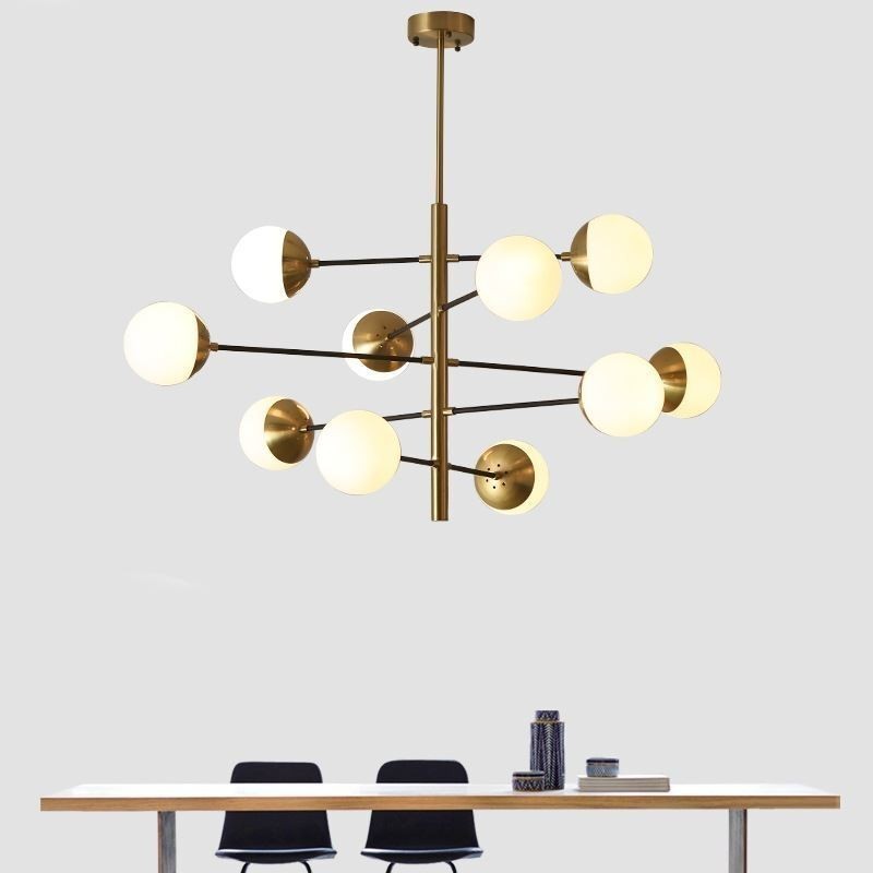 Lampada a sospensione Magic Bean Sputnik contemporanea