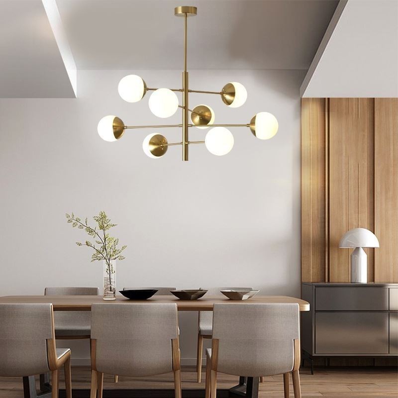 Lampada a sospensione Magic Bean Sputnik contemporanea