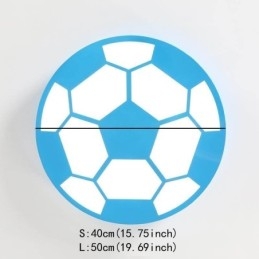Lampada a sospensione LED calcio moderna creativa decorativa