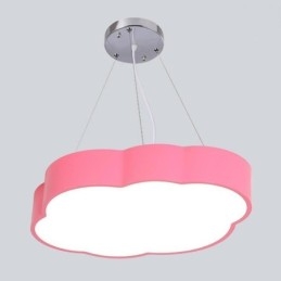 Lampada a sospensione a nuvola moderna in acrilico 50×8 cm, LED