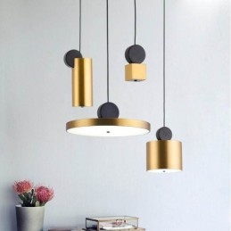 Lampada a sospensione moderna in acrilico geometrica Nordic