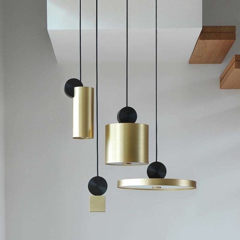 Lampada a sospensione moderna in acrilico geometrica Nordic