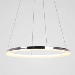 Lampada a sospensione moderna circolare in acrilico da 40 cm