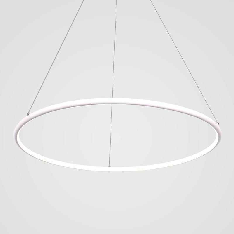 Lampada a sospensione circolare moderna 60 cm 80 cm