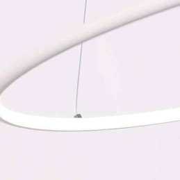 Lampada a sospensione circolare moderna 60 cm 80 cm