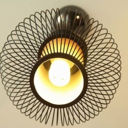 Lampada a sospensione nordica in bambù lavorata a mano