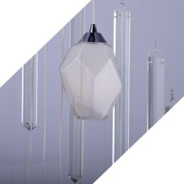 Lampadario a sospensione moderno a grappolo in cristallo per scale duplex 40×215 cm