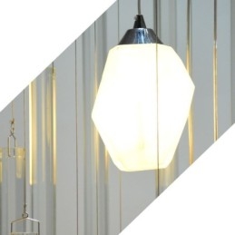 Lampadario a sospensione moderno a grappolo in cristallo per scale duplex 40×215 cm