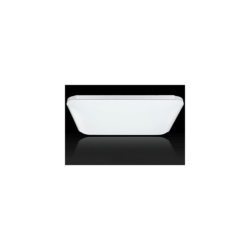 Plafoniera a filo LED moderna contemporanea in metallo e acrilico argento e bianco 65 cm