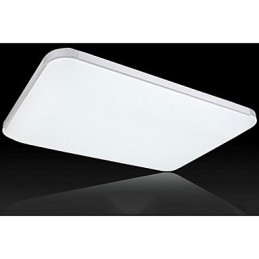 Plafoniera a filo LED moderna contemporanea in metallo e acrilico argento e bianco 65 cm