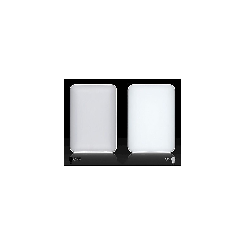 Plafoniera a filo LED moderna contemporanea in metallo e acrilico argento e bianco 65 cm