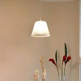 Lampada a sospensione in vetro moderna semplice 1 luce E26/E27