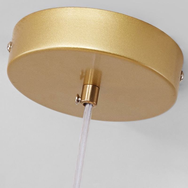 Lampada a sospensione moderna Magic Beans molecolare in ferro e vetro 9 luci E12 83 x 24 cm