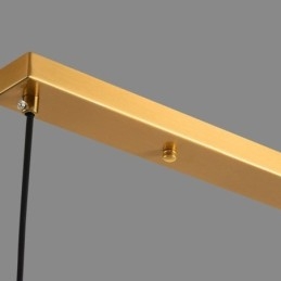 Lampada a sospensione nordica in vetro e ferro battuto, 3 luci E26/E27