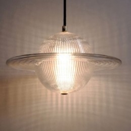 Lampada a sospensione da soffitto in vetro moderno 8W LED dimmerabile tricolore