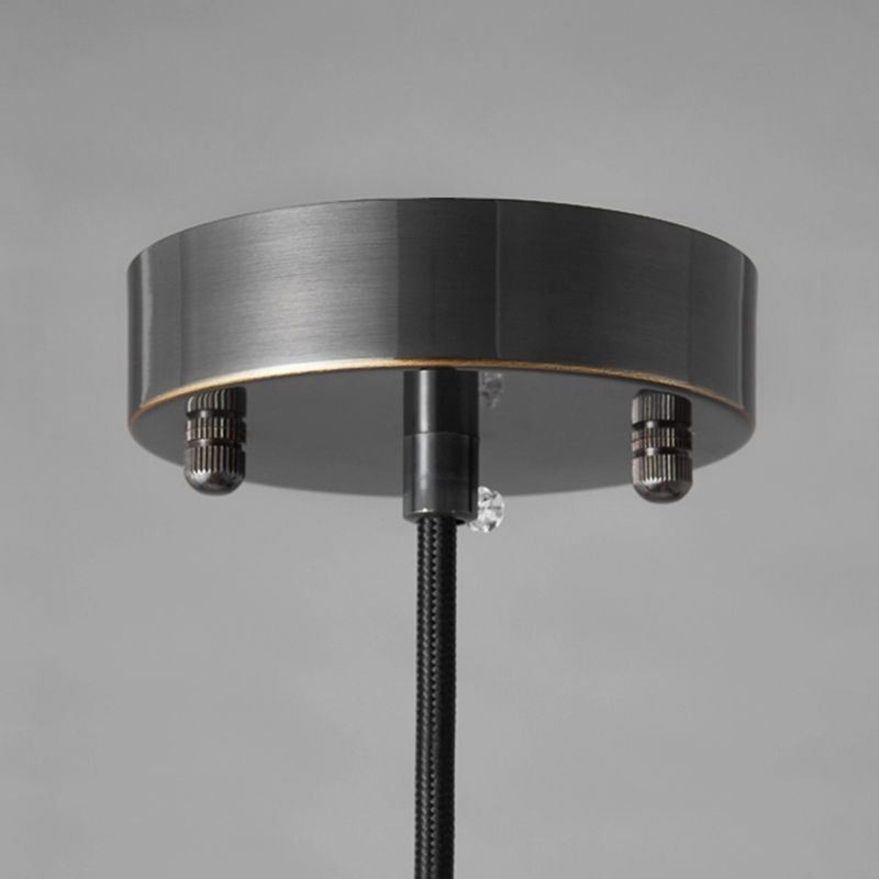Lampada a sospensione in vetro trasparente moderna, 1 luce, attacco E26/E27, 16 x 20 cm