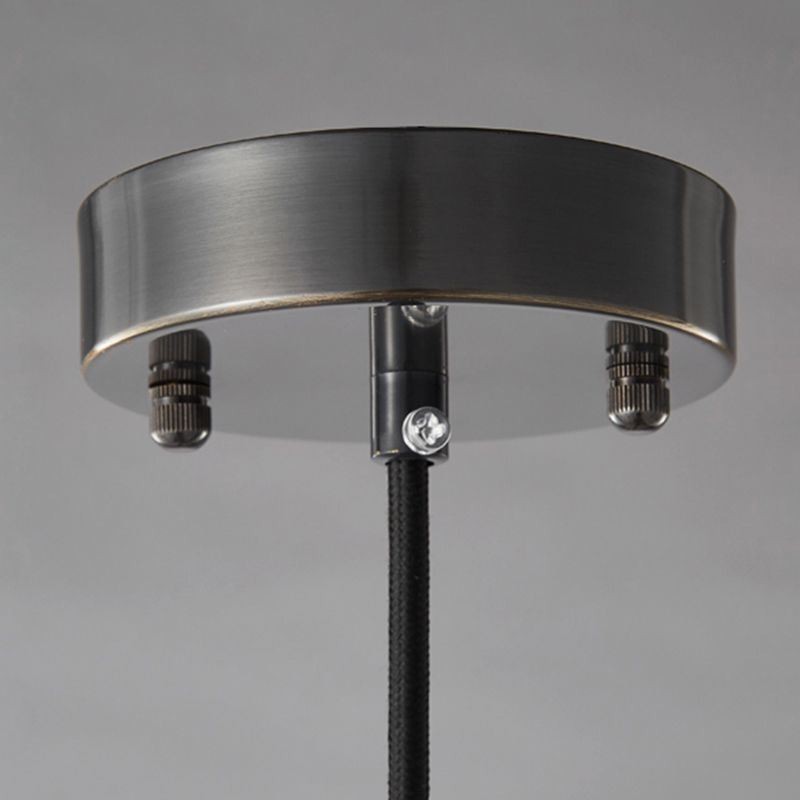 Lampada a sospensione in vetro a sfera con foglie natalizie, ottone, 25 x 25 cm