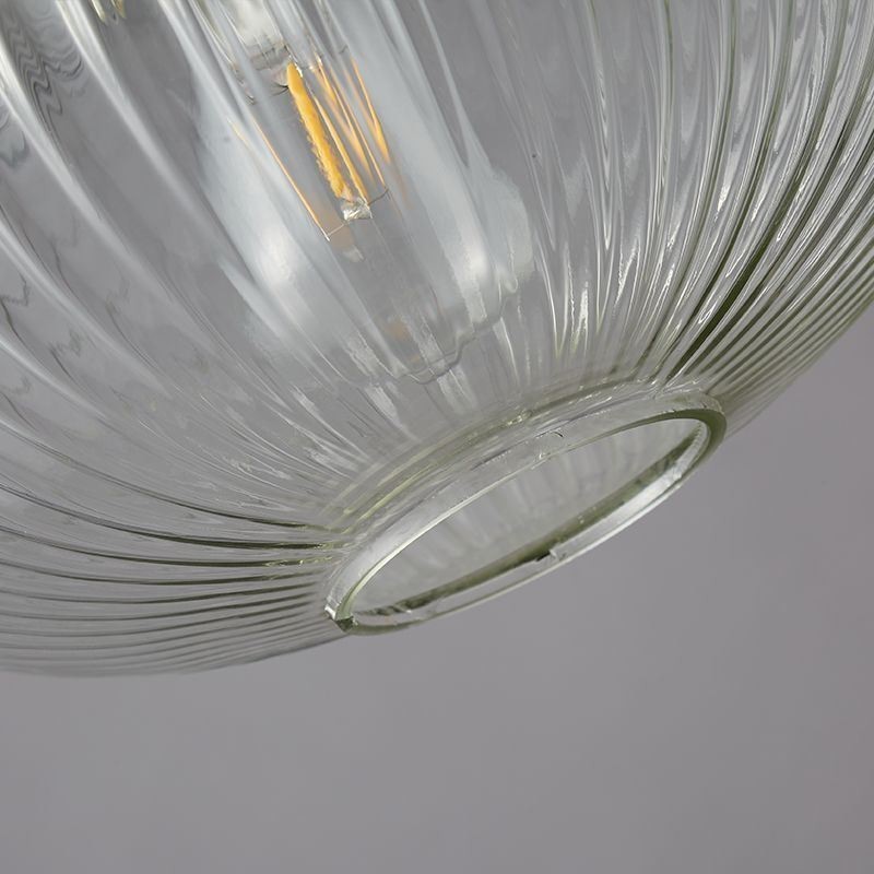 Lampada a sospensione in vetro moderna con attacco in ottone, 1 luce, E26/E27