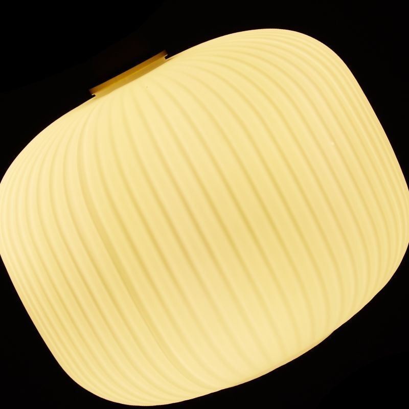 Lampada a sospensione moderna semplice in vetro e ottone E26/E27