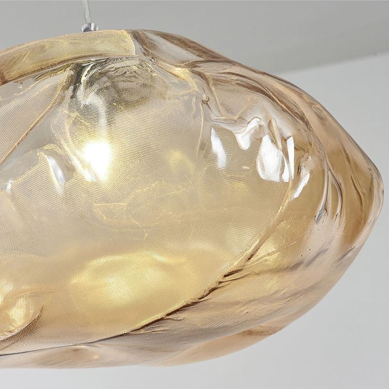 Lampadario a sospensione nordico creativo in vetro