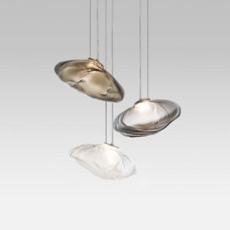 Lampadario a sospensione nordico creativo in vetro