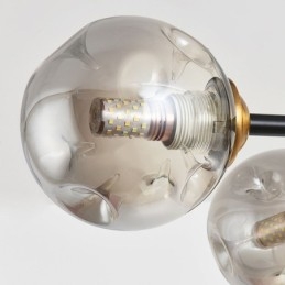 Lampada da soffitto moderna in vetro a 6 luci Magic Bean