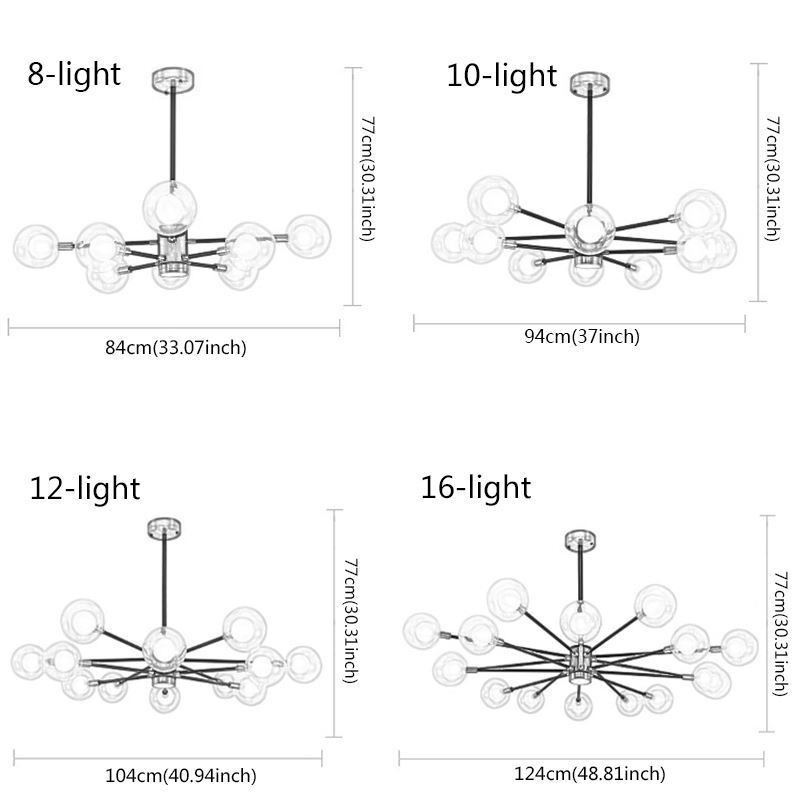 Lampada a sospensione nordica in vetro bianco latte rotondo