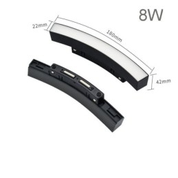 Faretto da binario magnetico circolare da incasso 150 cm