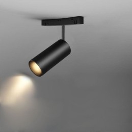 Faretto da incasso magnetico circolare da binario 150 cm 120W 9 luci