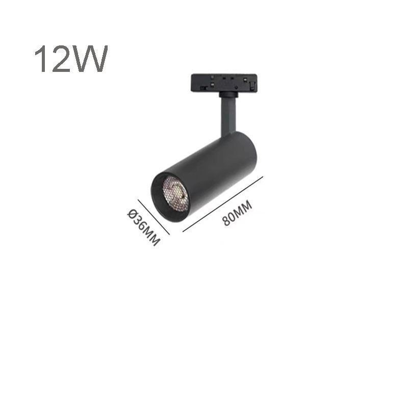 Sistema di illuminazione a binario magnetico circolare da incasso 120 cm