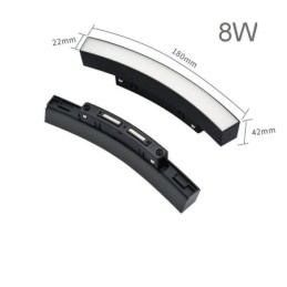 Faretto da binario magnetico da incasso circolare 120 cm