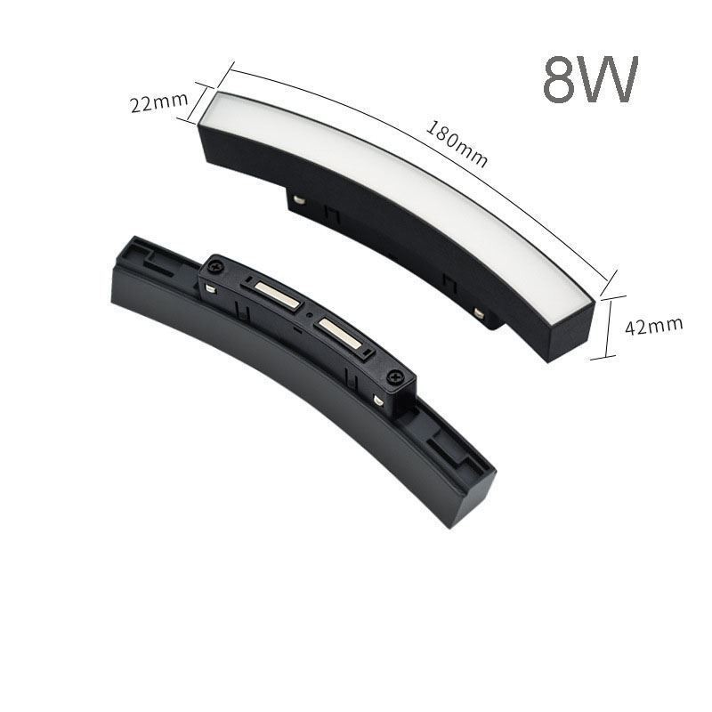 Faretto da binario magnetico da incasso circolare 120 cm