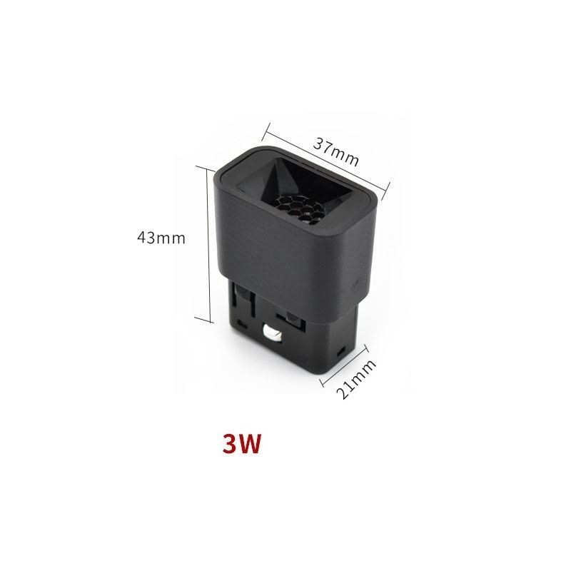 Faretto LED magnetico da incasso per binario 48V in alluminio