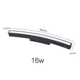 Faretto lineare magnetico da incasso per binario LED 48V in alluminio