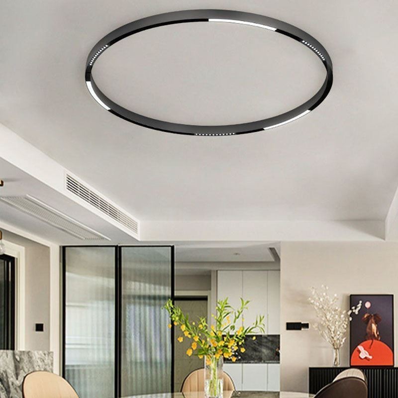 Faretto lineare magnetico da incasso per binario LED 48V in alluminio
