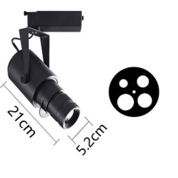Faretto da soffitto LED regolabile 4 livelli, 20W/30W, bianco caldo/naturale/freddo