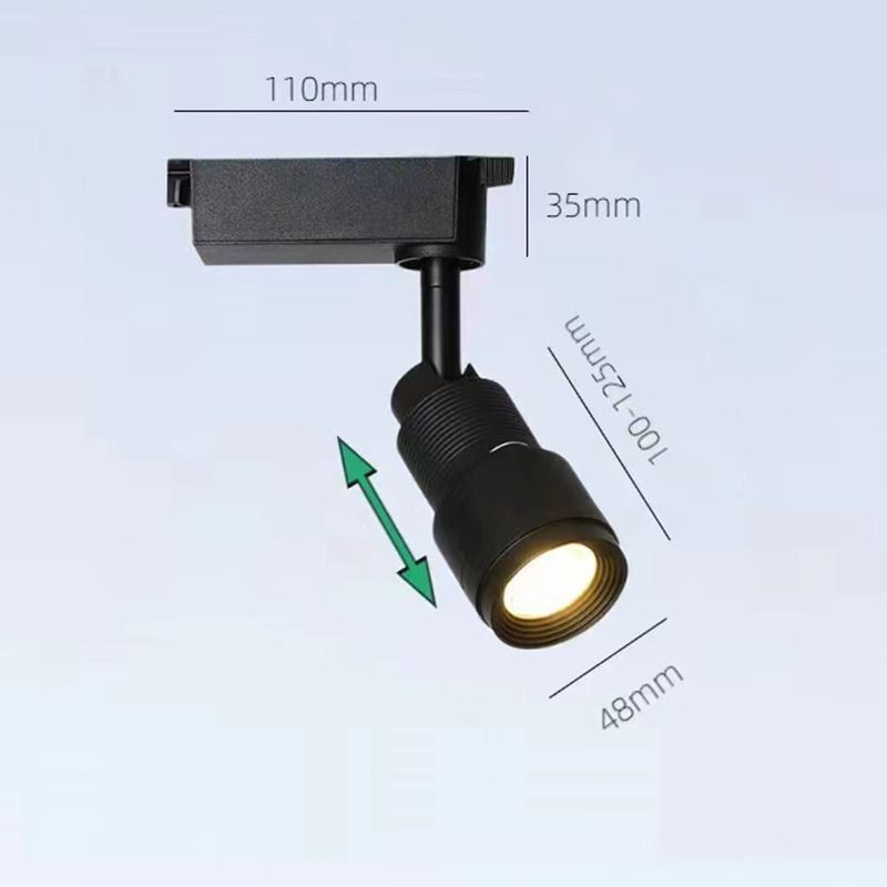 Faretto da pista LED orientabile per illuminazione d'accento