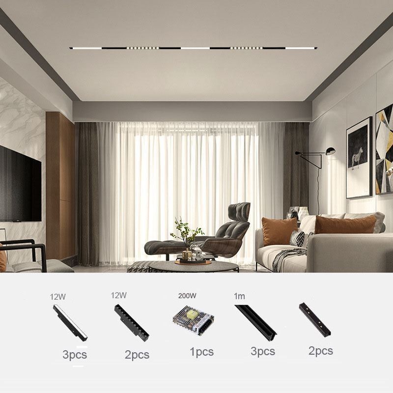 Faretto magnetico da incasso su binario 3M 36V luce decorativa
