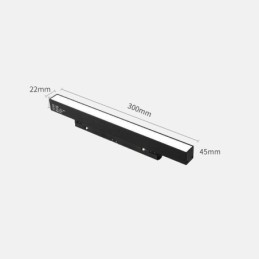 Sistema di illuminazione da binario magnetico decorativo 3 m x 2