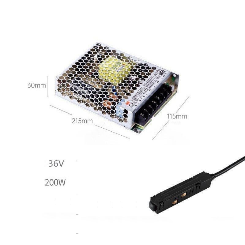 Sistema di illuminazione da binario magnetico decorativo 3 m x 2