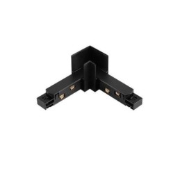 Accessorio per illuminazione a binario magnetico, collegamento angolare per binario da incasso