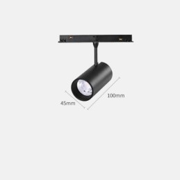 Faretto da incasso magnetico per binario 6M*2