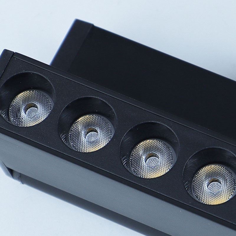 Faretto da binario magnetico pieghevole da incasso 36V