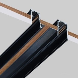 Binario magnetico da incasso o a superficie ultrasottile 100 cm 36V IP45