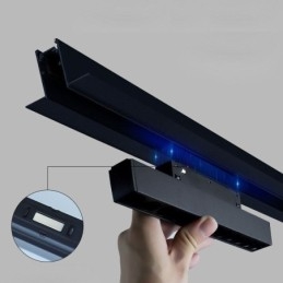 Faretto da binario magnetico da incasso 36V